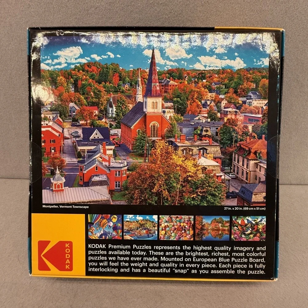 Kodak Premium‎ Puzzle Montpelier Vermont 1000 Pieces 27